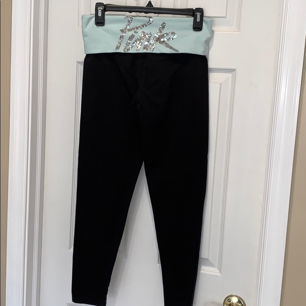 Victoria’s Secret Pink sparkle leggings